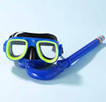 2-Piece Recreational Snorkeling Set | Dual-Lens Swim Mask & J-Tube Snorkel Combo