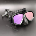 Mirror Color Lens Diving Mask Professional Diving Masks Snorkeling Set Anti-Fog Goggles Glasses Swimming Fishing Pool Equipment