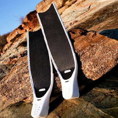 Dropshipping Custom Personalized Pattern Professional Carbon Fiber Long Freediving Carbon Fins for Swimming Diving