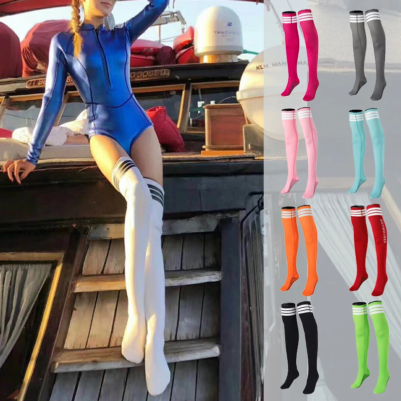 Custom Logo 1.5MM Neoprene Long Freediving Socks for Underwater Scuba Diving Snorkeling