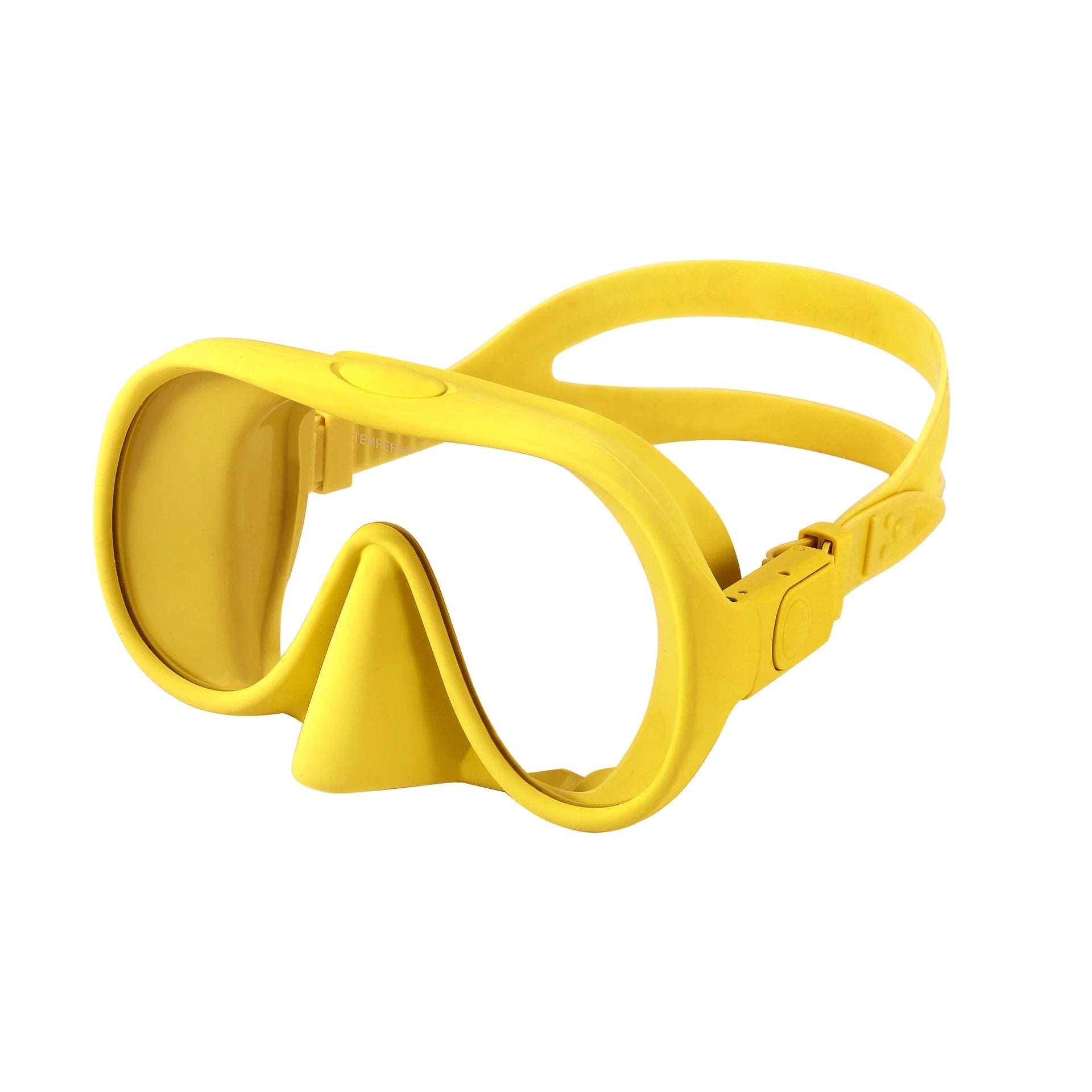 Face Diving Mask Anti-Fog Waterproof HD Monolithic Design Scuba Freediving Snorkeling Tempered Glass Eco-Friendly Deep Diving