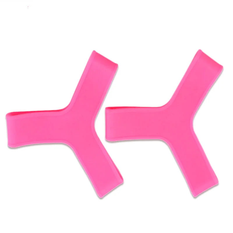 Dropshipping Colorful Anti Slip Elastic Freediving Fins Footpocket Holder Webbing Strap Silicone Fin Keepers