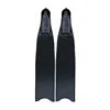 Custom Personalized Pattern Transparent TPR Glass Fiber Durable Flipper Scuba Freediving Fins Underwater Snorkeling Spearfishing