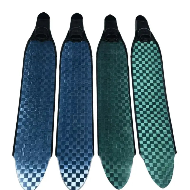 Dropshipping Custom Carbon Fiber Swimming Fins Professional Long Freediving Diving Diving Fins with Unique Patterns Personalized