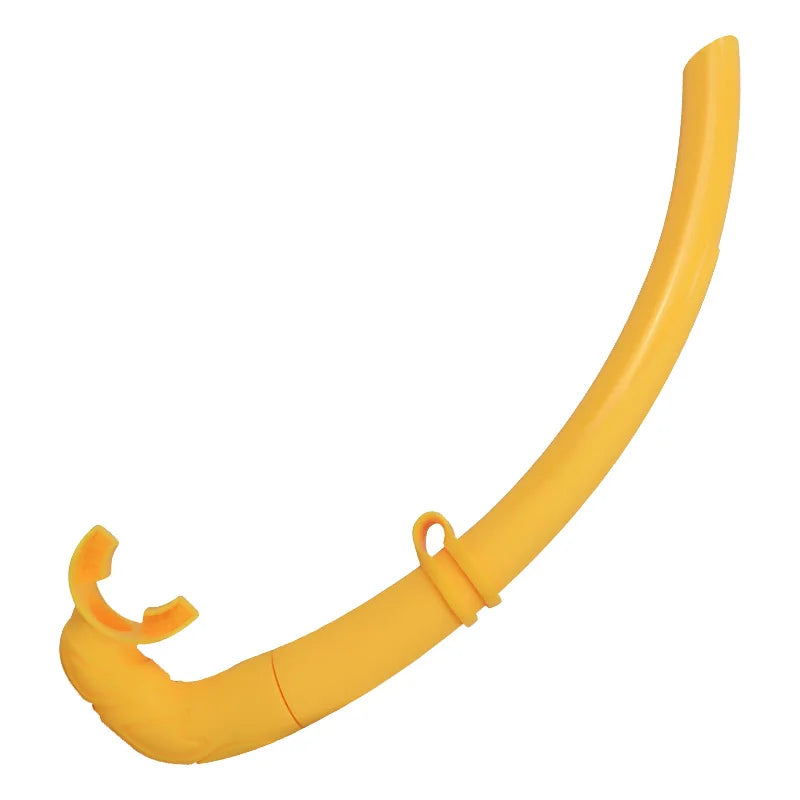 ZMZ DIVE S21 CE Certified Material Breathing Tube Silicone Mouthpiece Safety Underwater Drain Wet Semi Dry Freediving Snorkel