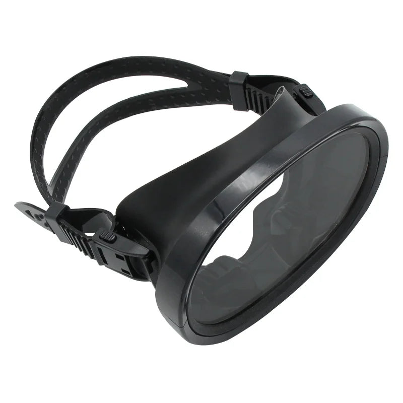 Best Adult Freediving Goggles Silicone Snorkel Mask Scuba Spearfishing Round Oval Shape Diving Mask