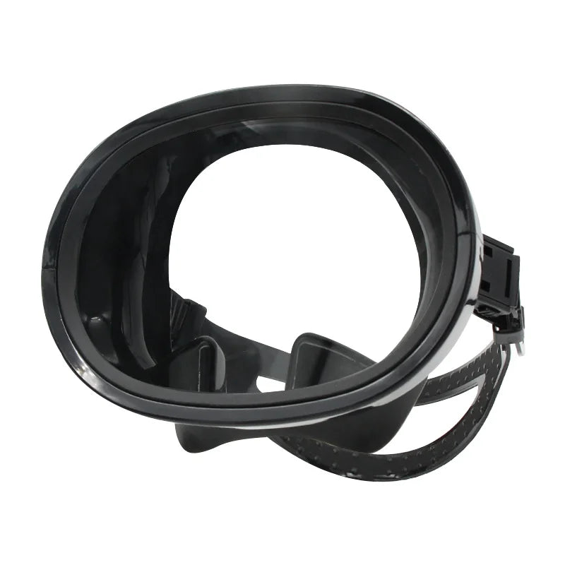 Best Adult Freediving Goggles Silicone Snorkel Mask Scuba Spearfishing Round Oval Shape Diving Mask