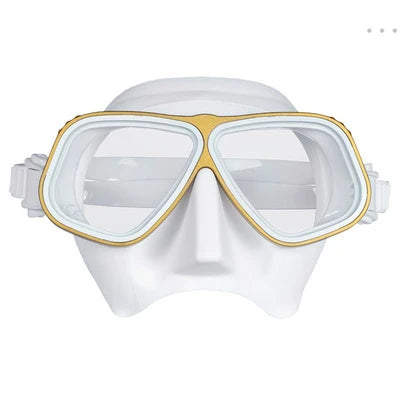 Custom logo Aluminium Alloy Low Volume Free Diving Mask for Spearfishing Freedive