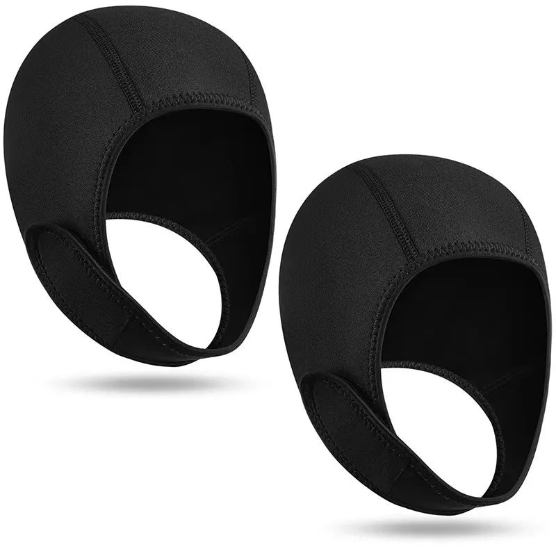 Sinodiving 2.5 mm Neoprene Diving Cap Swim Beanie with Chin Straps for Snorkeling & Surfing Custom Logo