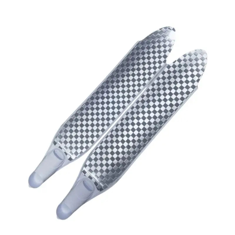 Professional Adult Diving Fins High Quality 12K Carbon Fiber Blade 1 Meter Long for Freediving TOOKE Silicone Upper