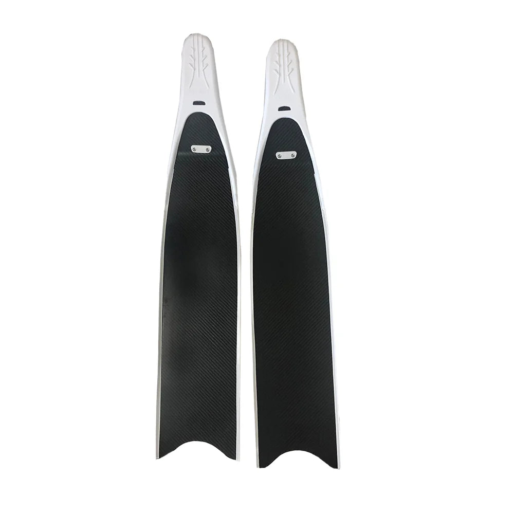 Dropshipping Custom Carbon Fiber Swimming Fins Professional Long Freediving Diving Diving Fins with Unique Patterns Personalized