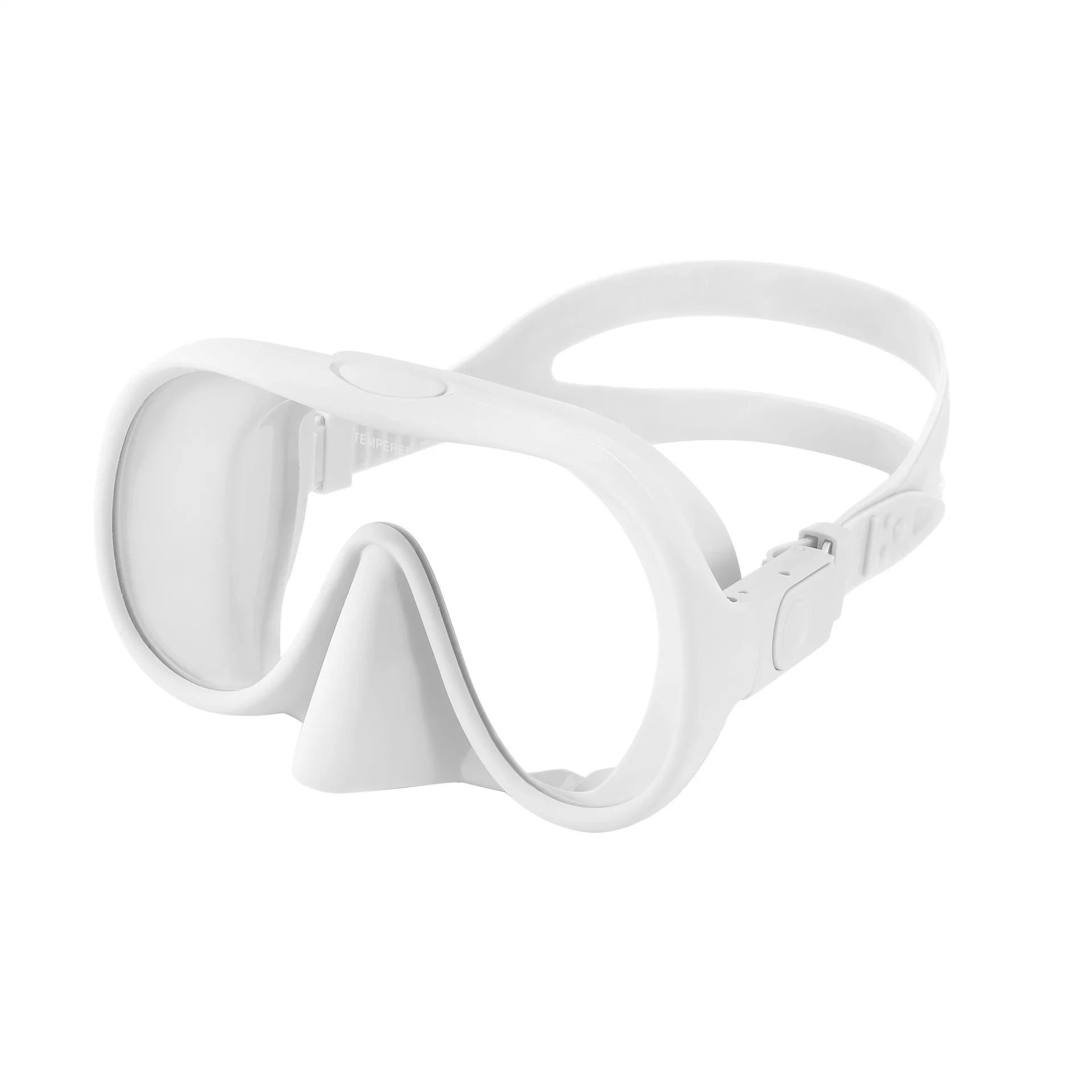Face Diving Mask Anti-Fog Waterproof HD Monolithic Design Scuba Freediving Snorkeling Tempered Glass Eco-Friendly Deep Diving