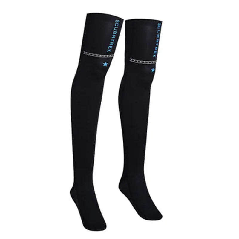 Custom Logo 1.5MM Neoprene Long Freediving Socks for Underwater Scuba Diving Snorkeling