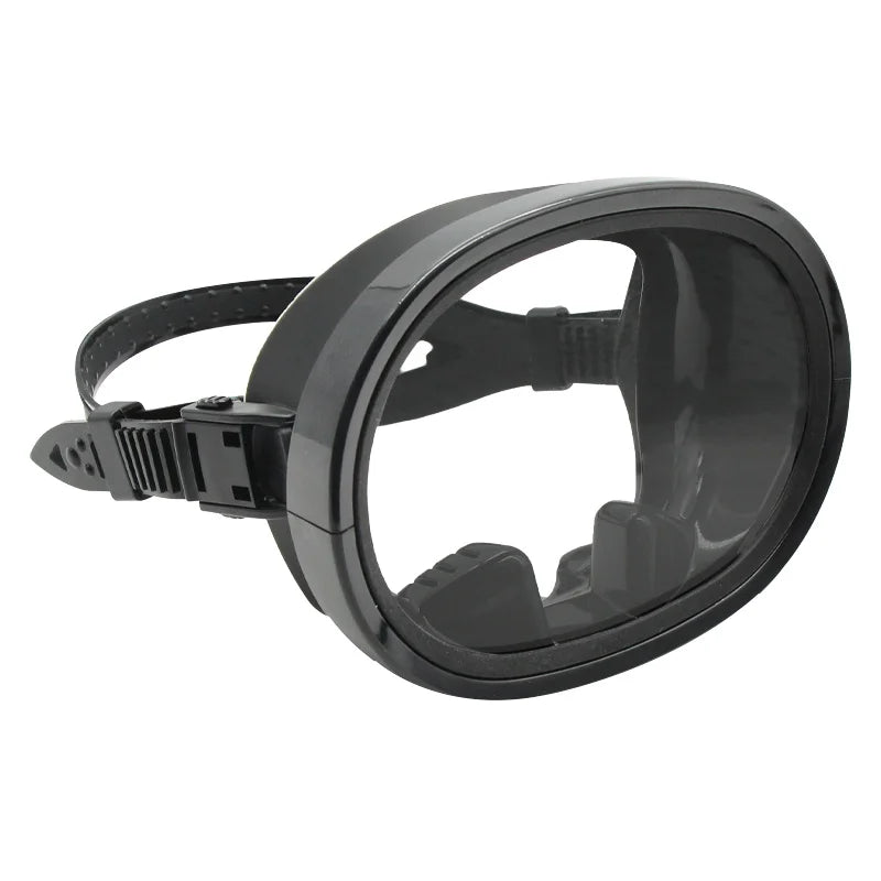 Best Adult Freediving Goggles Silicone Snorkel Mask Scuba Spearfishing Round Oval Shape Diving Mask