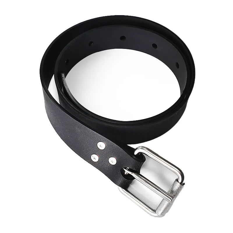 1.5m Quick Release Silicone Dive Weight Belt with 316 Stainless Steel Buckle for Scuba Diving Spearfishing and Freediving