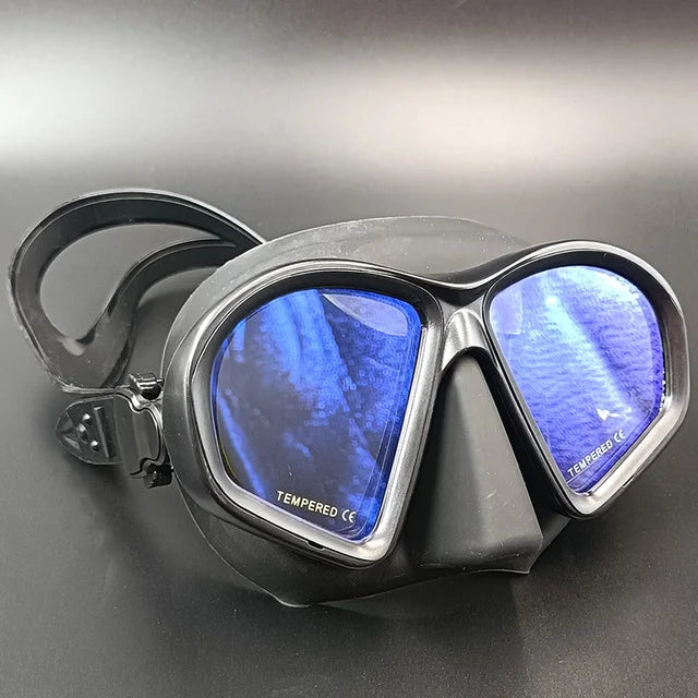 Mirror Color Lens Diving Mask Professional Diving Masks Snorkeling Set Anti-Fog Goggles Glasses Swimming Fishing Pool Equipment