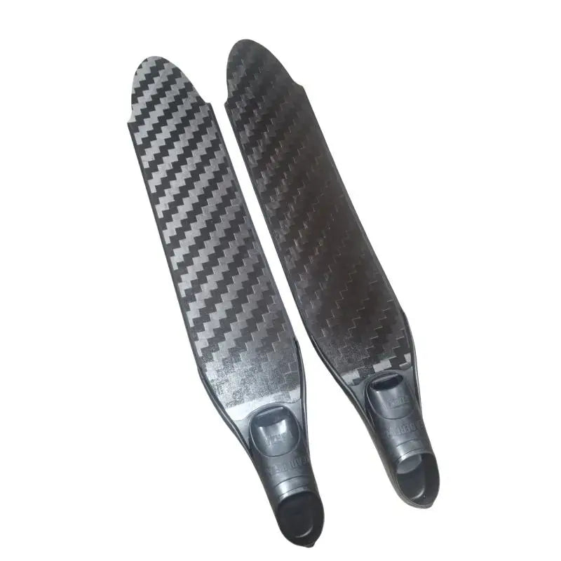 Professional Adult Diving Fins High Quality 12K Carbon Fiber Blade 1 Meter Long for Freediving TOOKE Silicone Upper