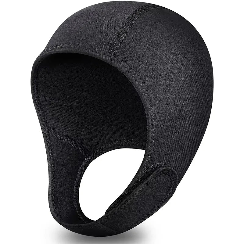 Sinodiving 2.5 mm Neoprene Diving Cap Swim Beanie with Chin Straps for Snorkeling & Surfing Custom Logo