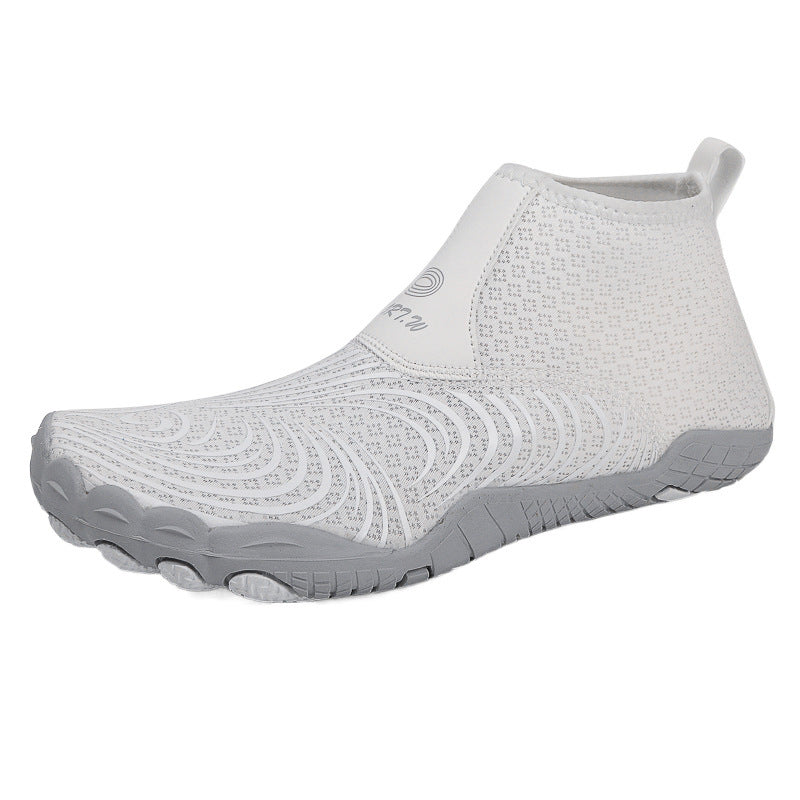 Outdoor High-top Tracing Shoes Diving Shoes Men's and Women's Amphibious Fishing Shoes Wading Snorkeling Shoes Anti-cut Anti-slip
