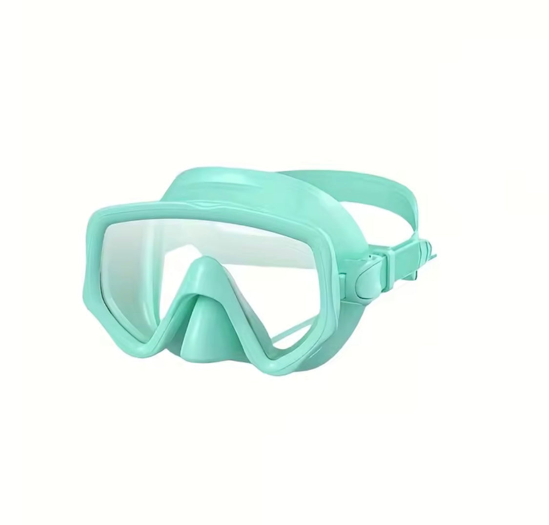 Premium Low-Volume Freediving & Snorkeling Mask | Single Lens Matte Silicone Dive Mask