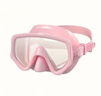 Premium Low-Volume Freediving & Snorkeling Mask | Single Lens Matte Silicone Dive Mask