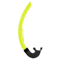 Professional Streamlined Freediving Snorkel | Classic Open-Top Flexible J-Tube