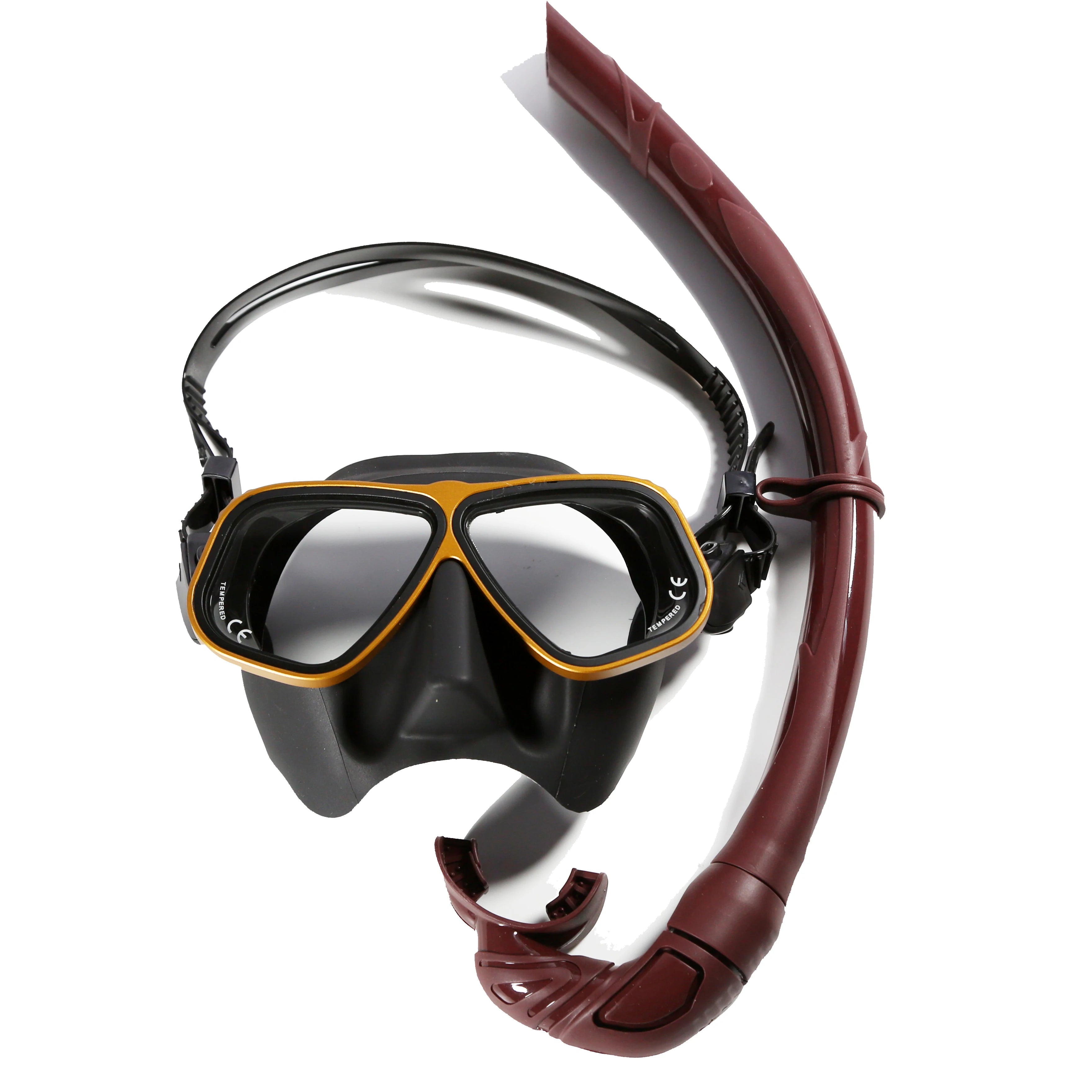 Apollo Similar Alloy Frame Free Diving Masks Swimming Glasses Low Volume 65cc  Scuba diving Mask Snorkeling Wet Tube Equipment