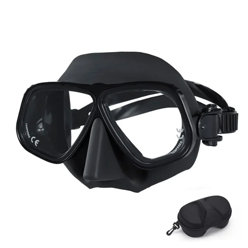 Similar Apollo Diving Mask Aluminum Alloy Frame 65cc Low volume Configurable Diopter Glasses Scuba Masks Snorkeling Wet Tube Set