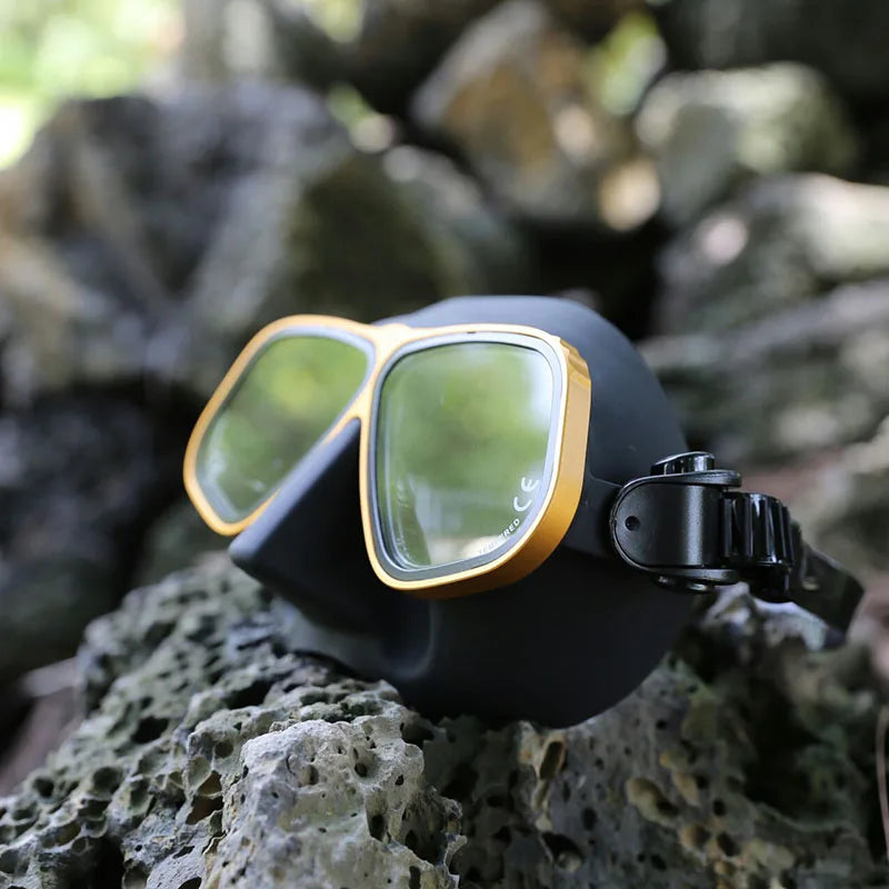 Apollo Similar Alloy Frame Free Diving Masks Swimming Glasses Low Volume 65cc  Scuba diving Mask Snorkeling Wet Tube Equipment