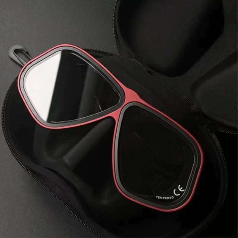 Apollo Similar Alloy Frame Free Diving Masks Swimming Glasses Low Volume 65cc  Scuba diving Mask Snorkeling Wet Tube Equipment