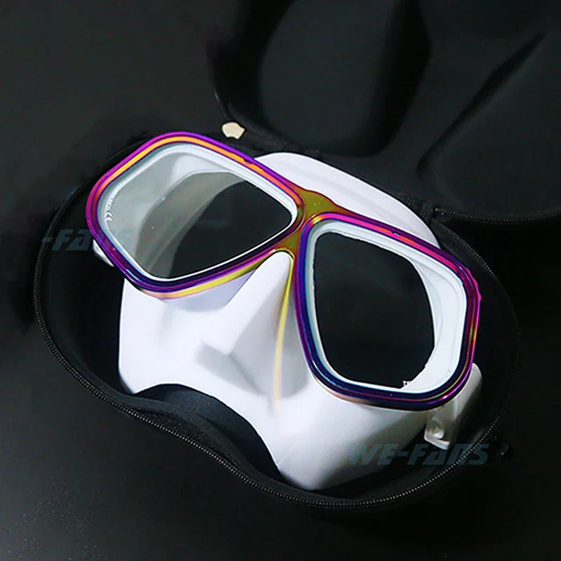 Similar Apollo Diving Mask Aluminum Alloy Frame 65cc Low volume Configurable Diopter Glasses Scuba Masks Snorkeling Wet Tube Set