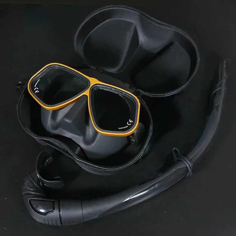 Similar Apollo Diving Mask Aluminum Alloy Frame 65cc Low volume Configurable Diopter Glasses Scuba Masks Snorkeling Wet Tube Set