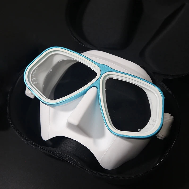 Apollo Similar Alloy Frame Free Diving Masks Swimming Glasses Low Volume 65cc  Scuba diving Mask Snorkeling Wet Tube Equipment