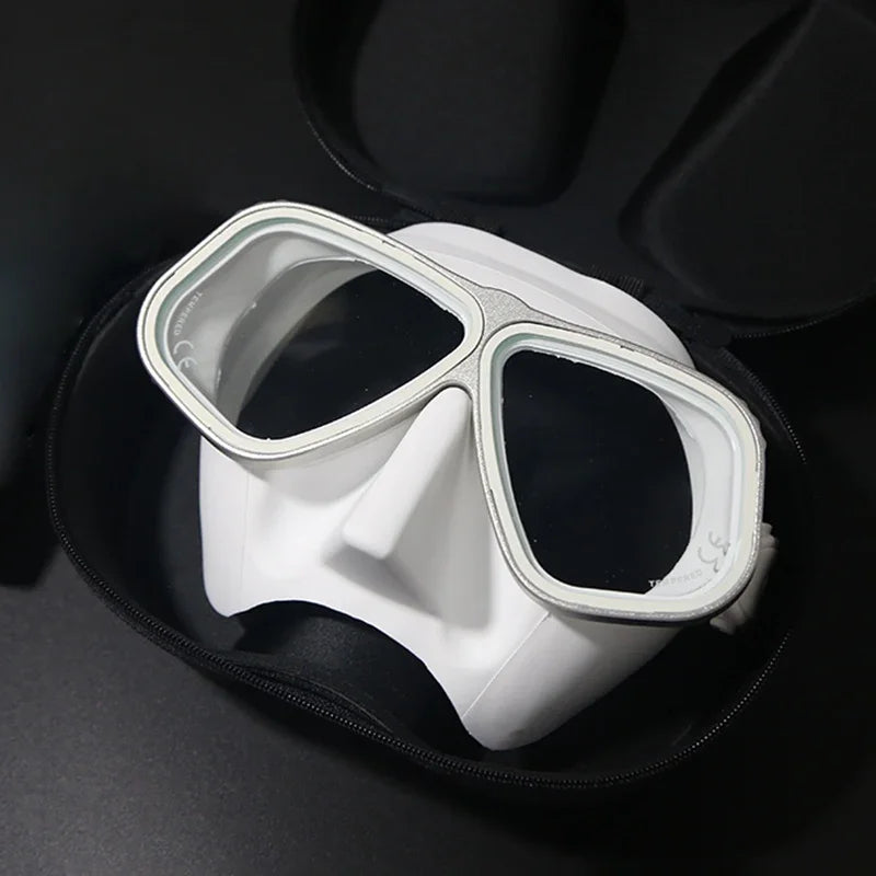 Similar Apollo Diving Mask Aluminum Alloy Frame 65cc Low volume Configurable Diopter Glasses Scuba Masks Snorkeling Wet Tube Set