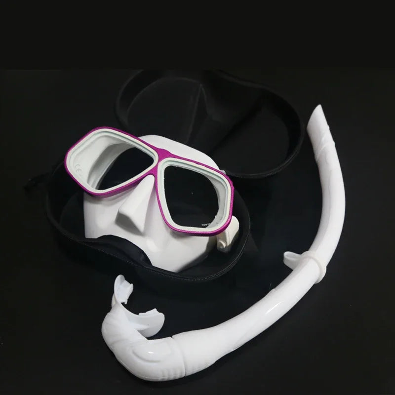 Similar Apollo Diving Mask Aluminum Alloy Frame 65cc Low volume Configurable Diopter Glasses Scuba Masks Snorkeling Wet Tube Set