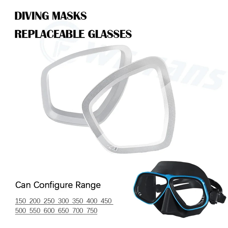 Similar Apollo Diving Mask Aluminum Alloy Frame 65cc Low volume Configurable Diopter Glasses Scuba Masks Snorkeling Wet Tube Set