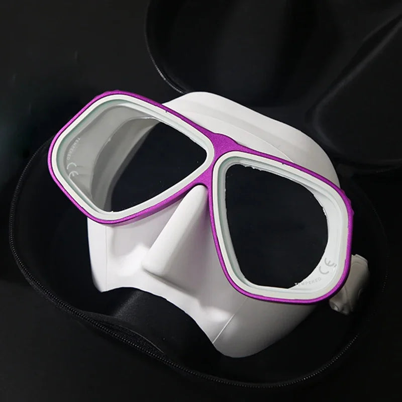 Similar Apollo Diving Mask Aluminum Alloy Frame 65cc Low volume Configurable Diopter Glasses Scuba Masks Snorkeling Wet Tube Set
