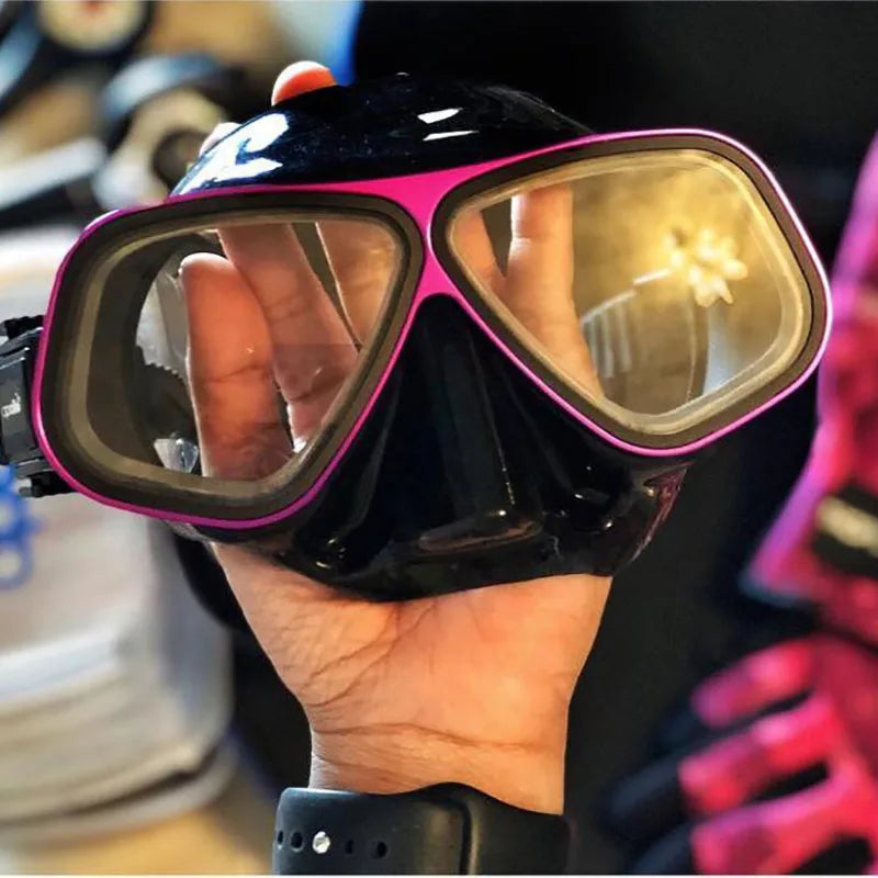 Apollo Similar Alloy Frame Free Diving Masks Swimming Glasses Low Volume 65cc  Scuba diving Mask Snorkeling Wet Tube Equipment