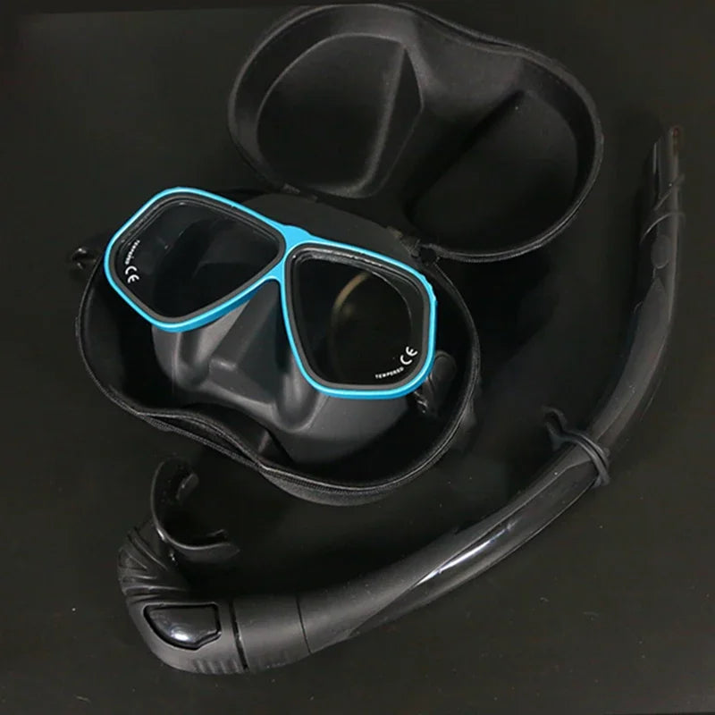 Similar Apollo Diving Mask Aluminum Alloy Frame 65cc Low volume Configurable Diopter Glasses Scuba Masks Snorkeling Wet Tube Set