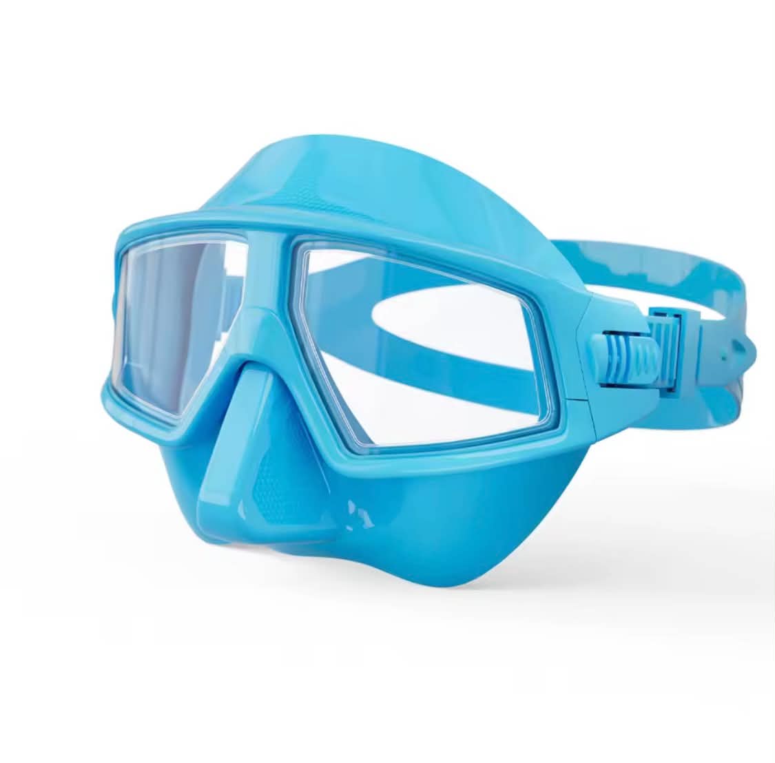 Stealth Low-Volume Freediving Mask | Dual-Lens Tactical Scuba & Spearfishing Mask