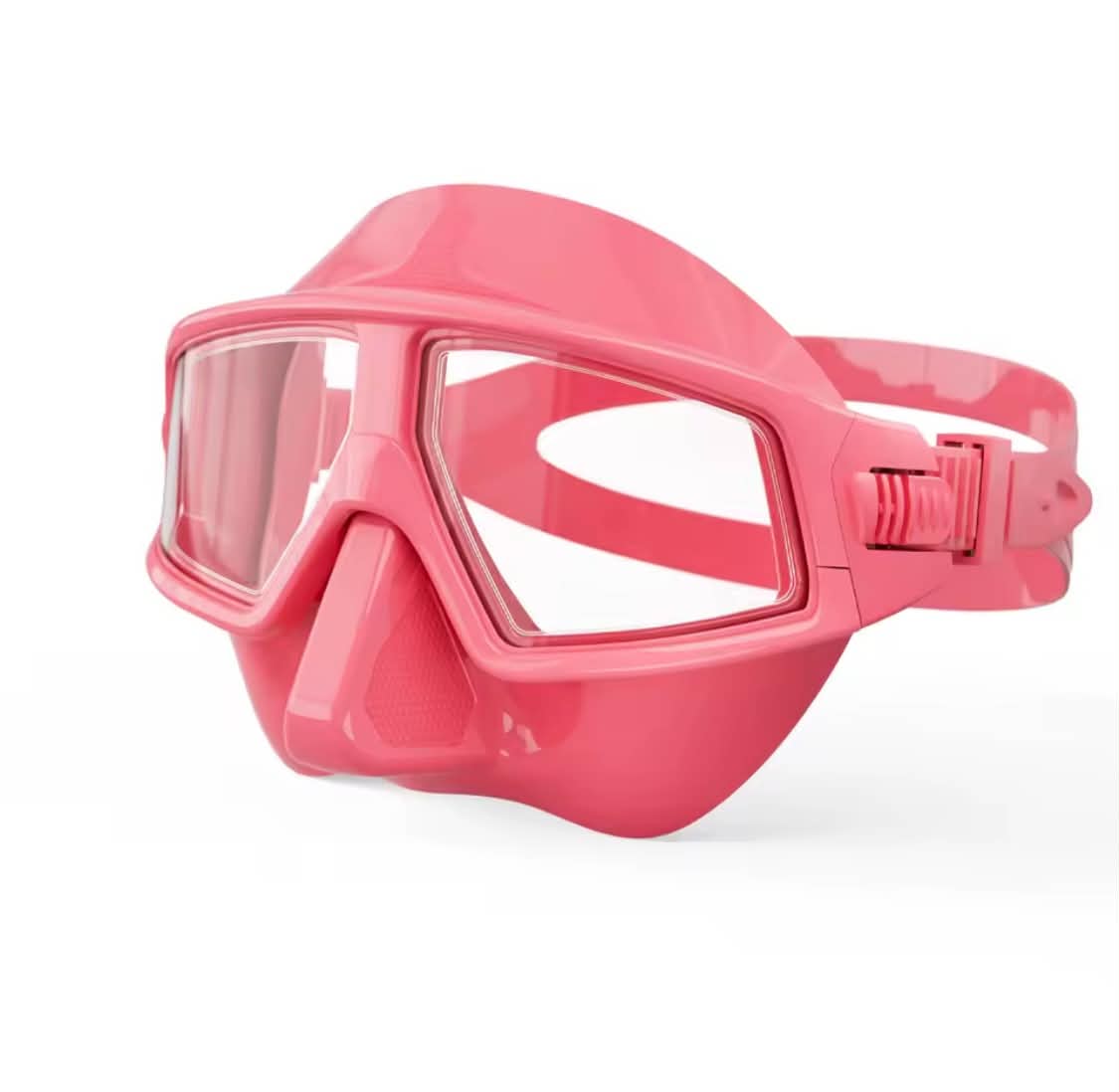 Stealth Low-Volume Freediving Mask | Dual-Lens Tactical Scuba & Spearfishing Mask