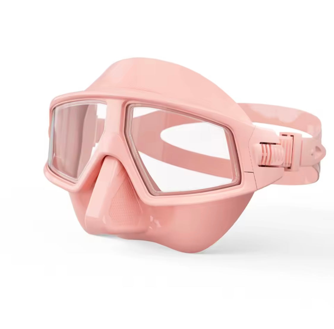 Stealth Low-Volume Freediving Mask | Dual-Lens Tactical Scuba & Spearfishing Mask